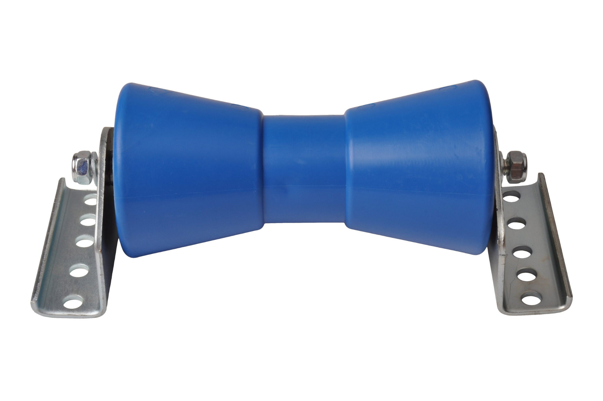 200x85 mm Kielrollensatz - blau - komplett auf Träger