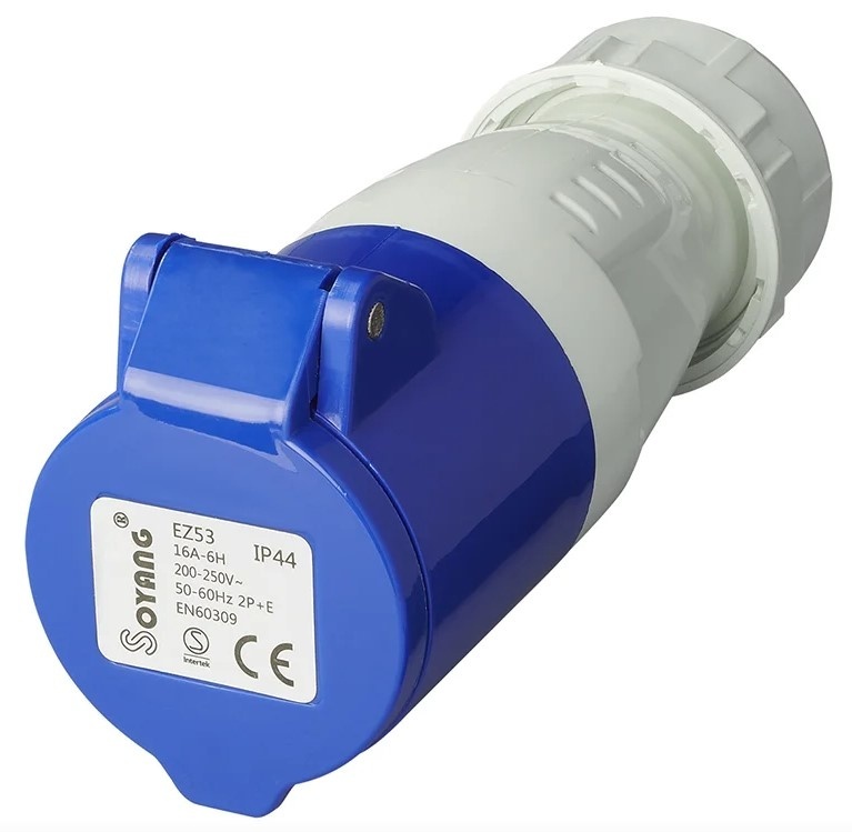 CEE-Gegenstecker 16A - Buchse