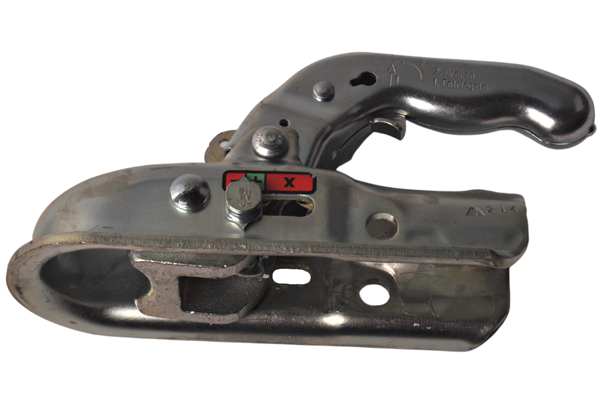 Knott K20-A - rund 50 mm - 2000 kg - gebremste Kupplung