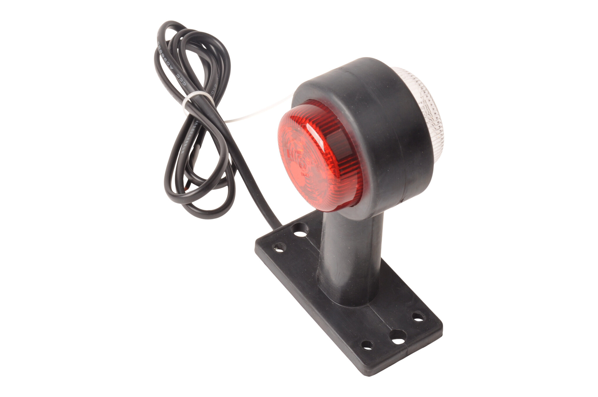 Begrenzungsleuchte rot/weiß LED 12-24v - Anhängershop