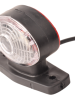 Cantonal Begrenzungsleuchte halbrund LED links/rechts 12 Volt