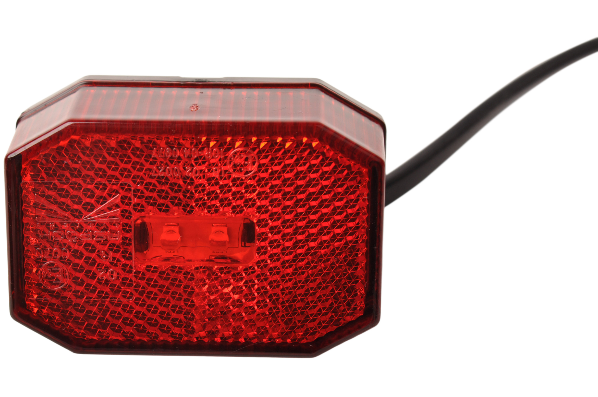 Aspock Flexipoint Begrenzungsleuchte LED - rot - mit 50 cm DC-Kabel