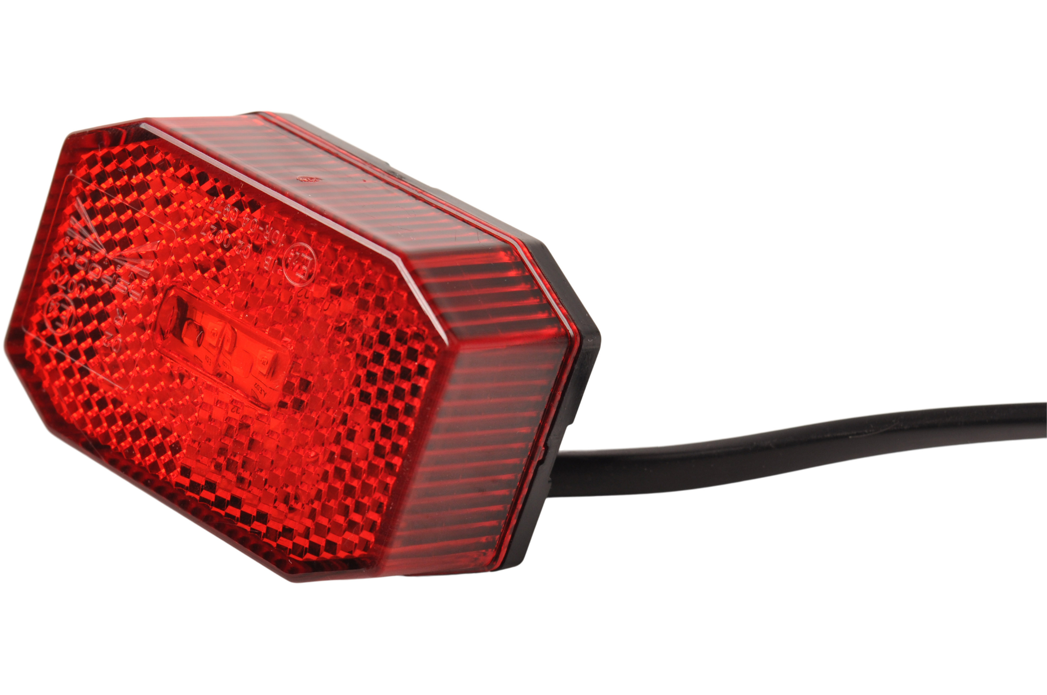 Aspock Flexipoint Begrenzungsleuchte LED - rot - mit 50 cm DC-Kabel