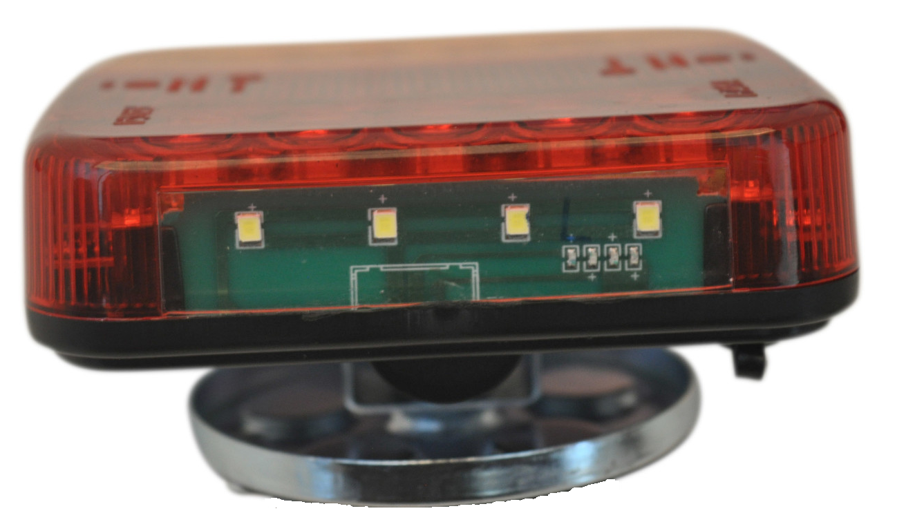 Rückleuchten-Set LED mit Magnet kabellos (Bluetooth) 13-polig, CHF