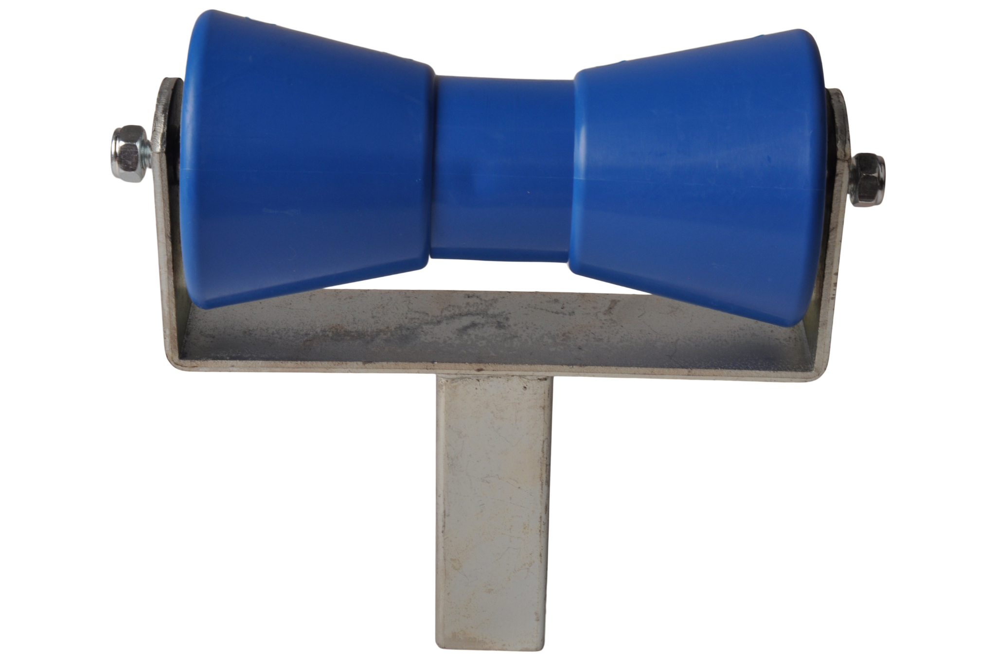 200x85 mm Kielrolle blau komplett auf T-Bügel