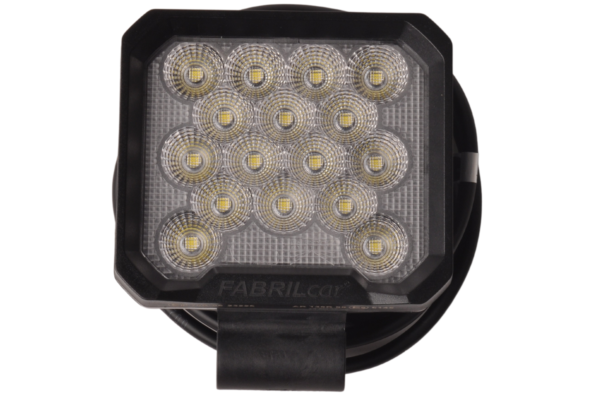 Premium LED-Arbeitsleuchte Anhänger - 138x110x40 mm - 2500 Lumen 16 Leds - 150 cm Kabel