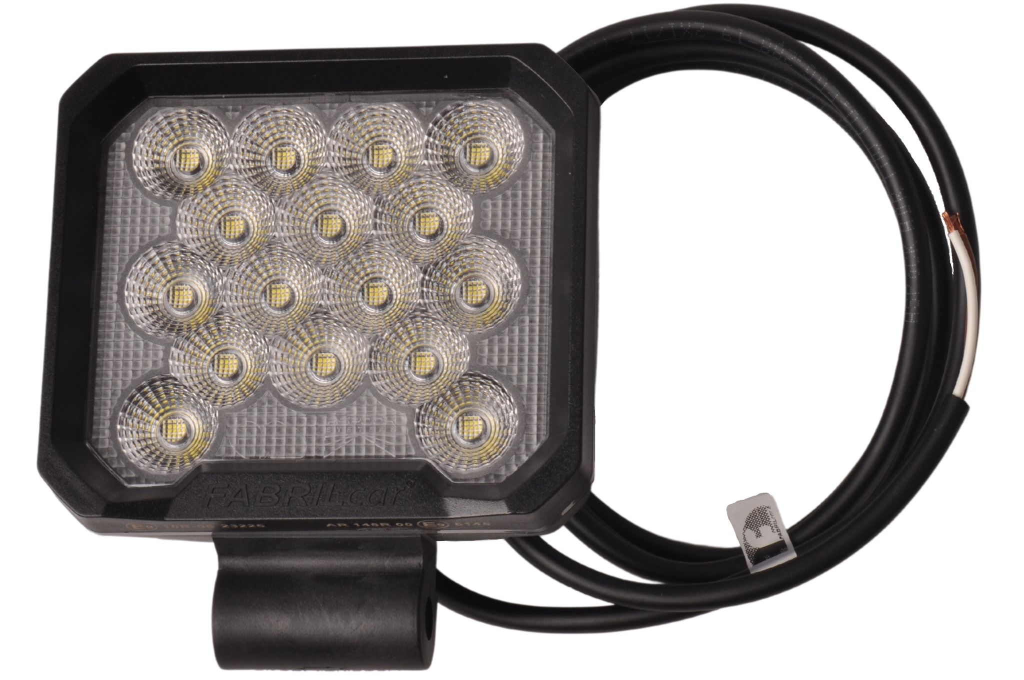 Premium LED-Arbeitsleuchte Anhänger - 138x110x40 mm - 2500 Lumen 16 Leds - 150 cm Kabel
