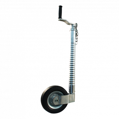 Nasenrad - 48 mm - gerippt - 150 kg maximale Tragfähigkeit - Stahlfelge