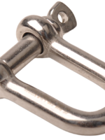 Cantonal Schäkel D-Schäkel 8 mm aus Edelstahl 316
