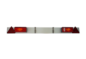 LED Anhänger Lichtleiste 140 - 210cm ausziehbar 12V - WAMO Technik Sh,  69,95 €