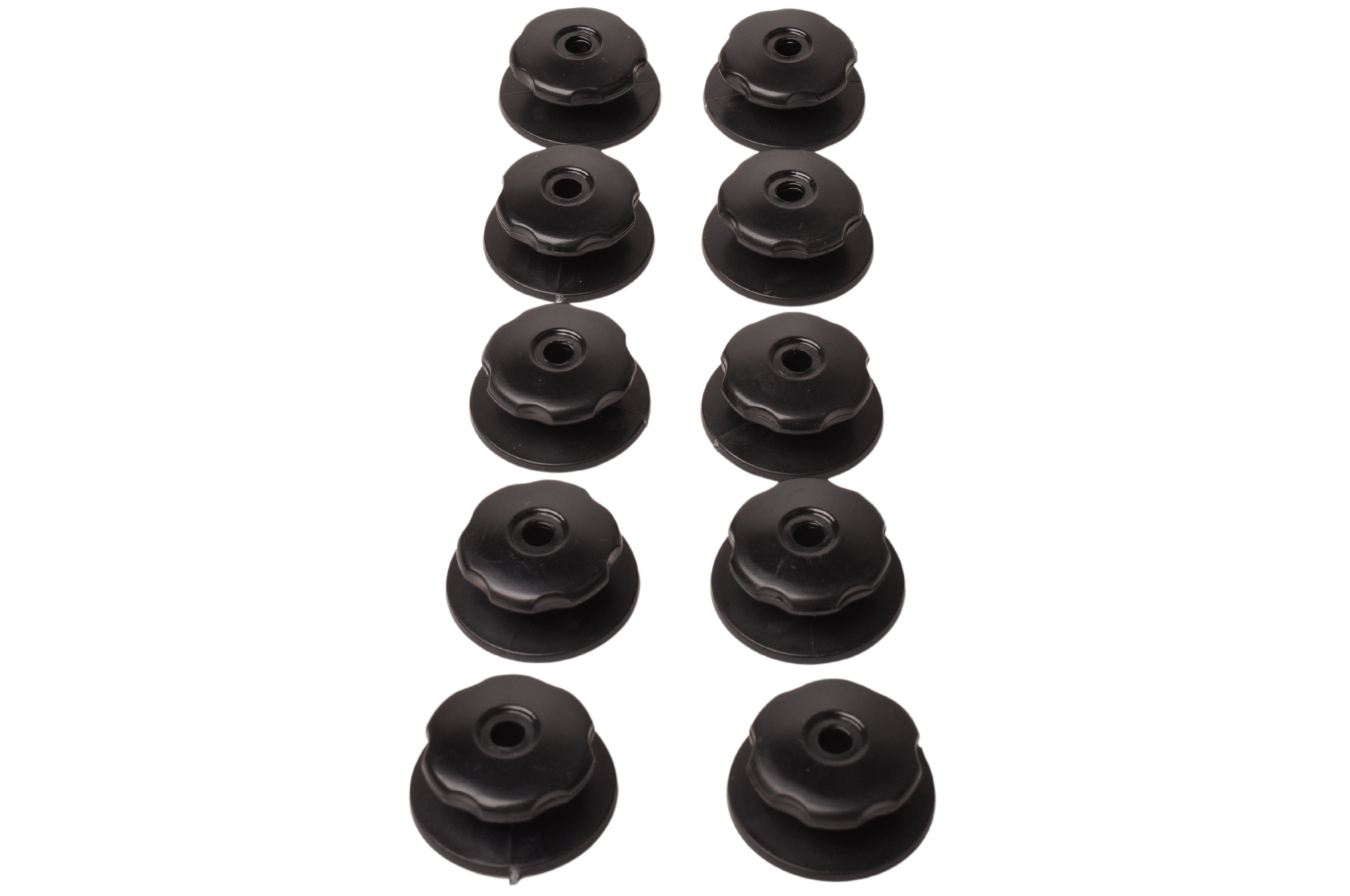 30 Stück Planenhaken Mit Schrauben - Schwarze Kunststoff-Befestigung Für Anhängerplanen