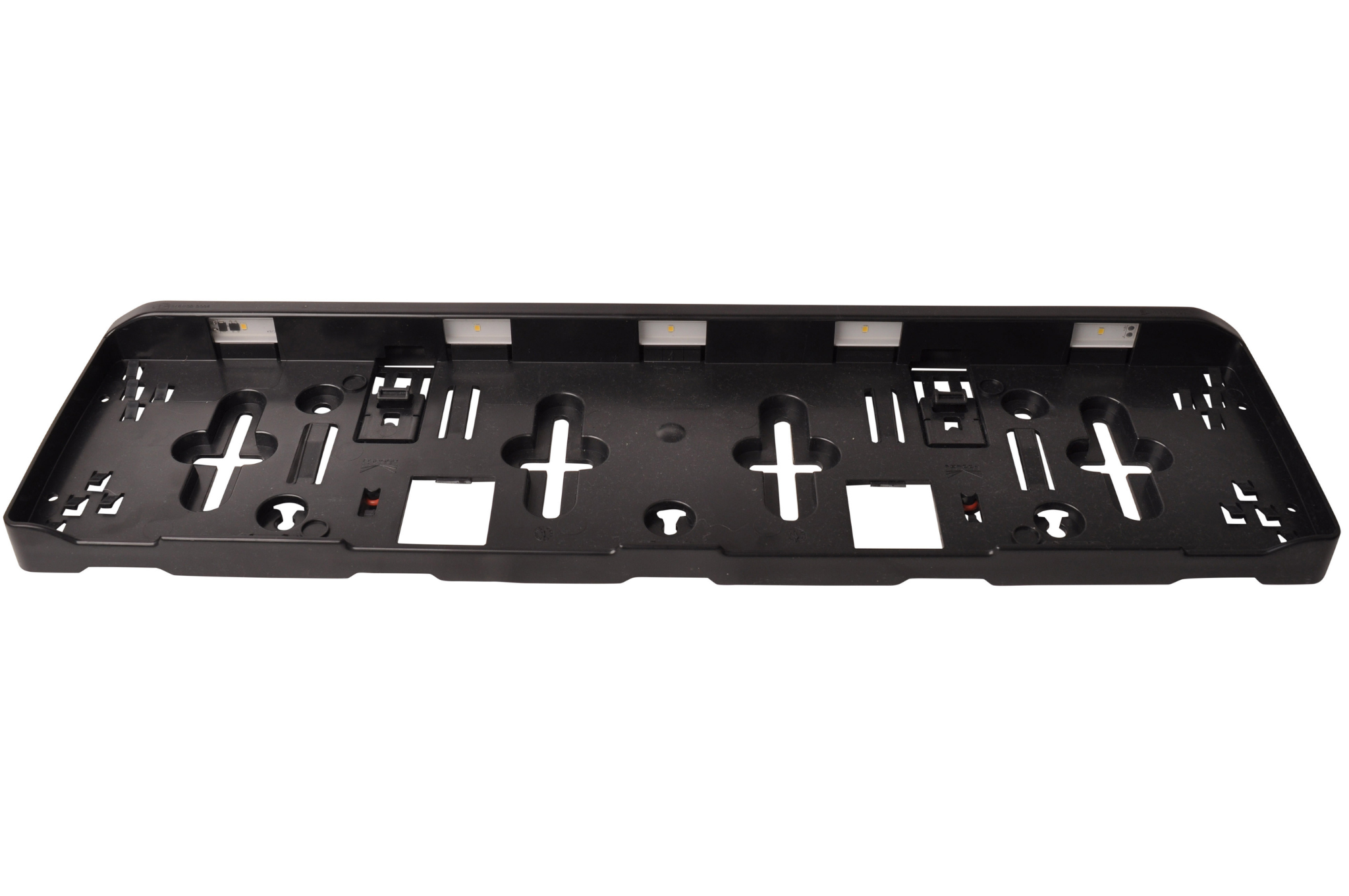 Aspock Wasserdichter Kennzeichenhalter inklusive LED-Beleuchtung 