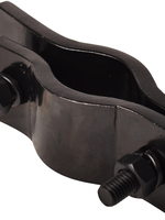 Cantonal Halter für Abreisseil mit Schlitz (Autoteil) - schwarz