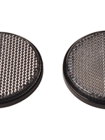 Cantonal Weißer Reflektor 58 mm selbstklebend rund - 2 Stück