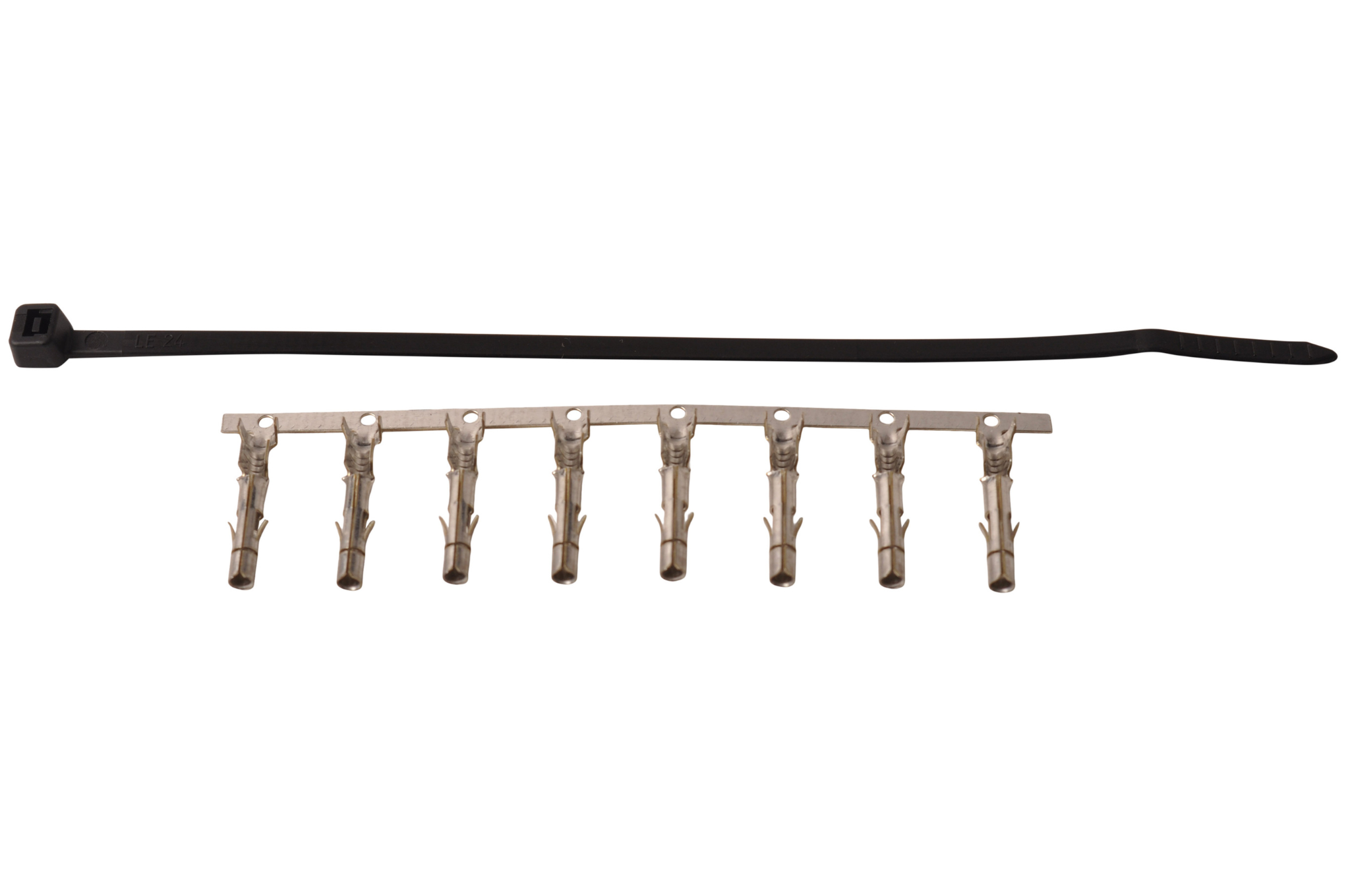 Aspöck Stecker links - 8 Stifte/Ader - gelb