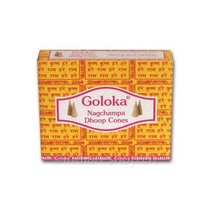 Goloka Nag Champa Räucherkegel