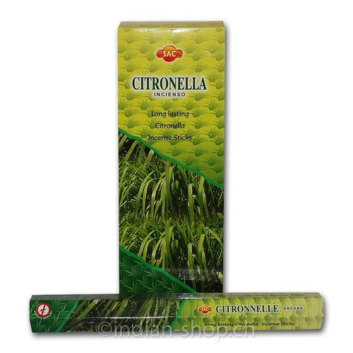 Sandesh Citronella 20 Sticks - SAC Indian Incense