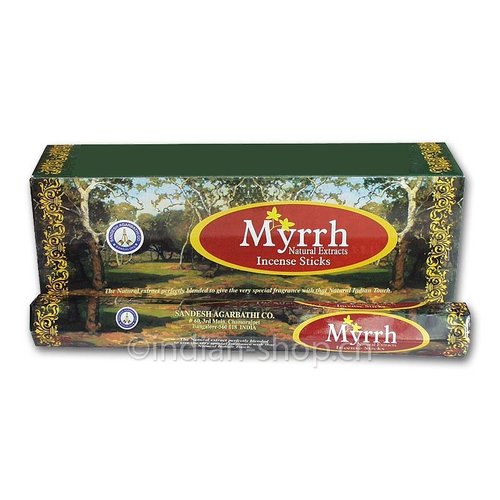 Sandesh Myrrh 20 Bâtonnets - Encens SAC Agarbathi