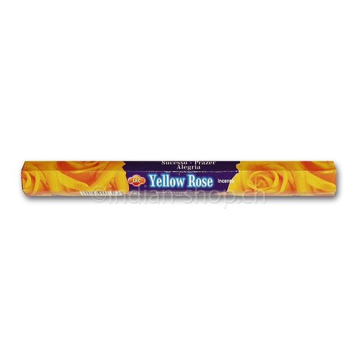 Sandesh Yellow Rose 20 Stäbchen - SAC Agarbathi