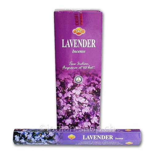 Sandesh Lavender 20 Bâtonnets - Encens SAC Agarbathi