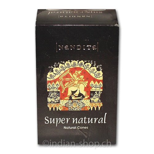 Super Natural 20 Incense Cones - Rose