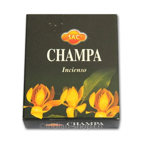 Sandesh Champa 10 Incense Cones - SAC Agarbathi