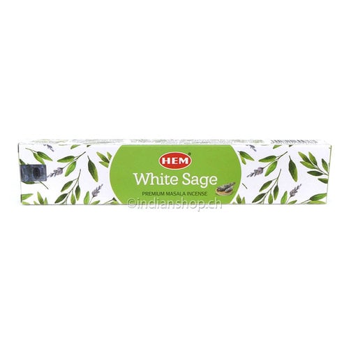 HEM Incense HEM White Sage Premium Masala Incense 15g