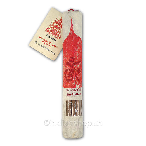 Mandala Art & Incense Bodhileaf Amitayu Buddha Tibetan Incense - Nag Champa