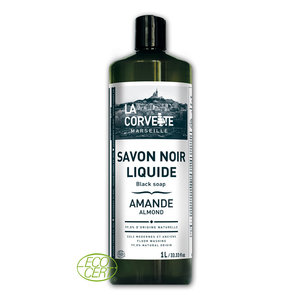 La Savonnerie du Midi Liquid Black Soap Almond