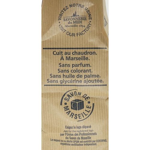 La Savonnerie du Midi Olive Oil Marseille Soap Chips 750g