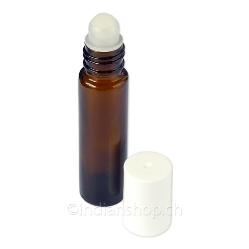 Roll-On Glasflasche 10ml Braun