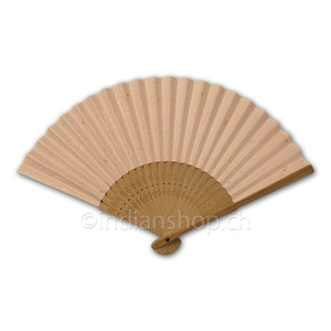 Hand Fan Wood & Paper 5933