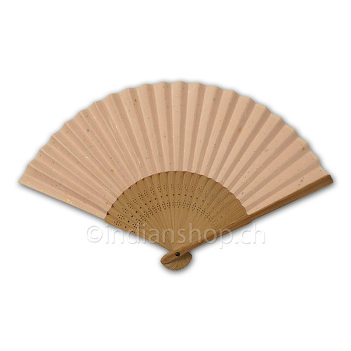 Chinese Hand Fan Wood & Paper 5933