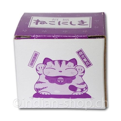 Maneki-Neko und Spardose 6 cm Gelb