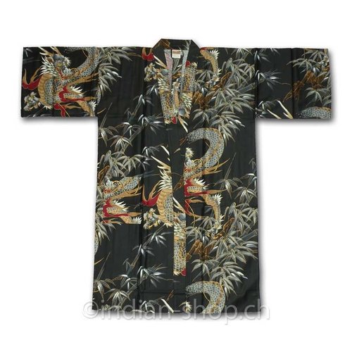 Yukata en Coton Motifs Dragons 697