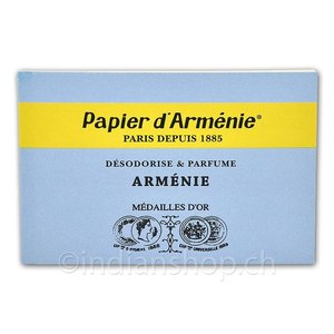 Le Papier d'Arménie Papier d'Arménie Carnet Bleu