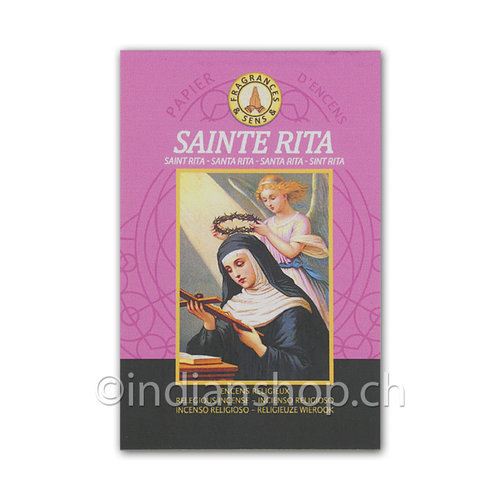 Papier d'Encens Incense Paper - Rita of Cascia