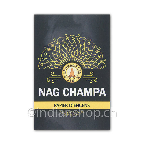 Papier d'Encens Incense Paper Nag Champa