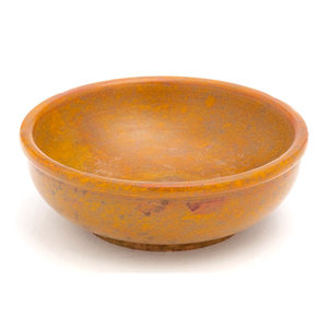 Stone Smudging Bowl Amber 10 cm