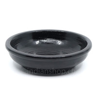 Stone Smudging Bowl Black 10 cm
