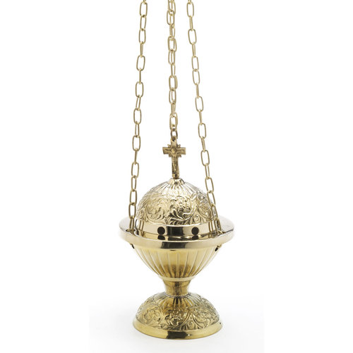 Metal Censer - Thurible with Chains 18 cm