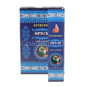 A. S. Agarbathi Works Ayurvedic Opium Incense 15 St.