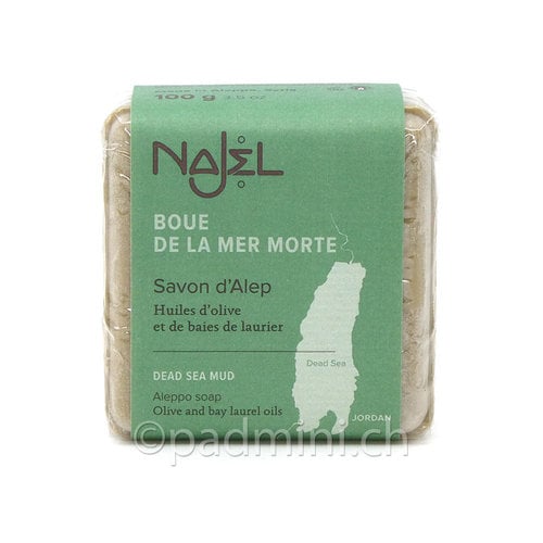 Najel Aleppo-Seife mit Totes Meer Schlamm 100g