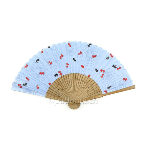 Chinese Hand Fan Wood & Paper 5938