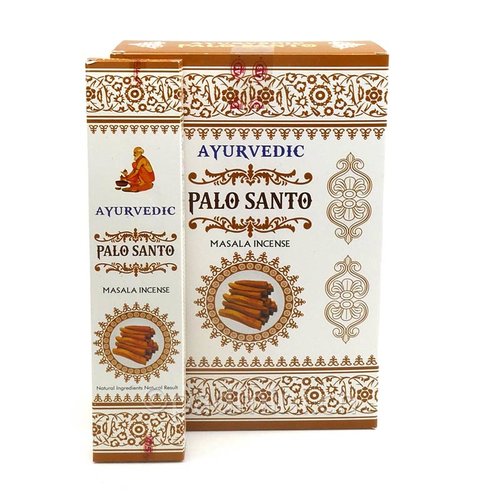 A. S. Agarbathi Works Ayurvedic Palo Santo Incense 15 Sticks