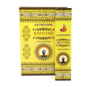 A. S. Agarbathi Works Ayurvedic Meditation Masala Incense