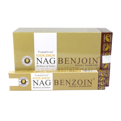 Vijayshree Golden Nag Benzoin Incense 15g