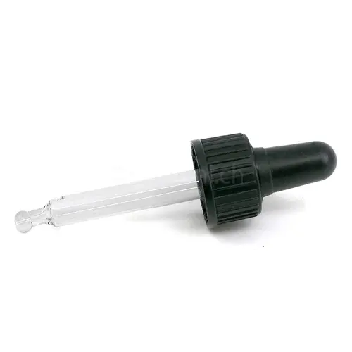 White Glass Dropper Cap White Glass Dropper Cap