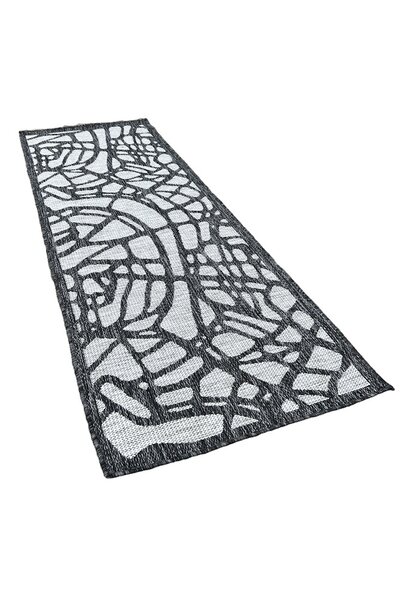Luxe Outdoor Carpet Citymap PP 80x230 cm