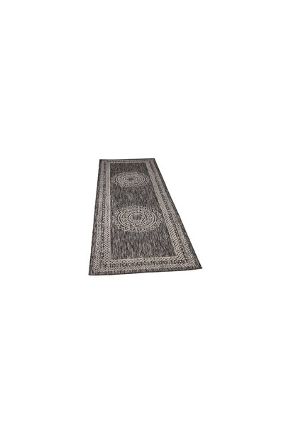 Luxe Outdoor Carpet Juto Grey PP 80x230 cm